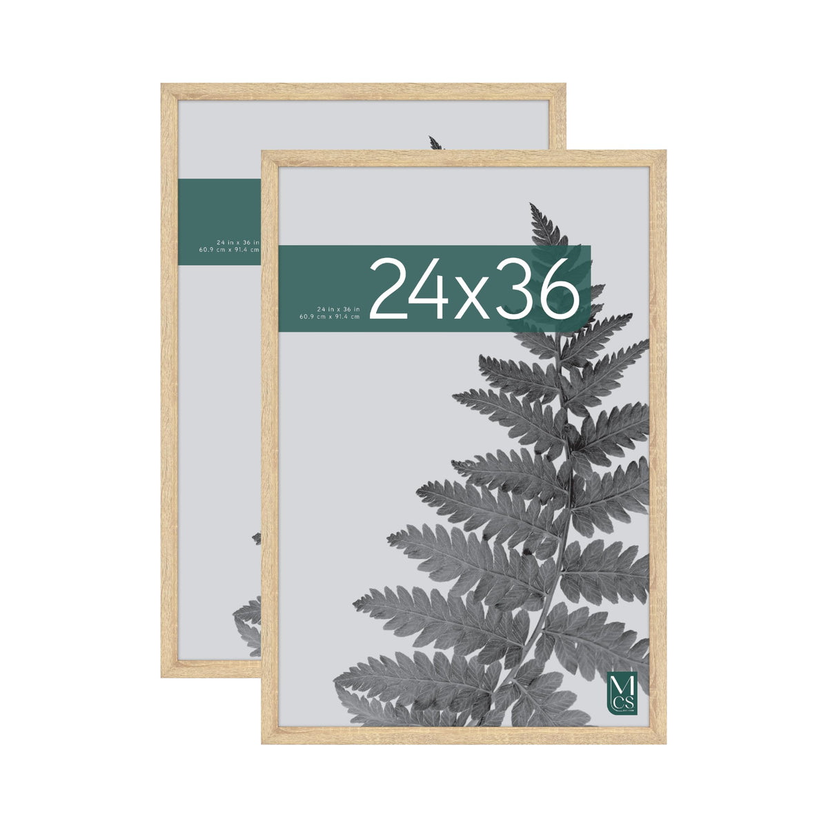 MCS Studio Gallery Poster Frame, 16x20, Walnut Woodgrain