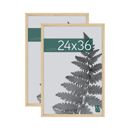 MCS Studio Gallery Poster Frame, 16x20, Walnut Woodgrain