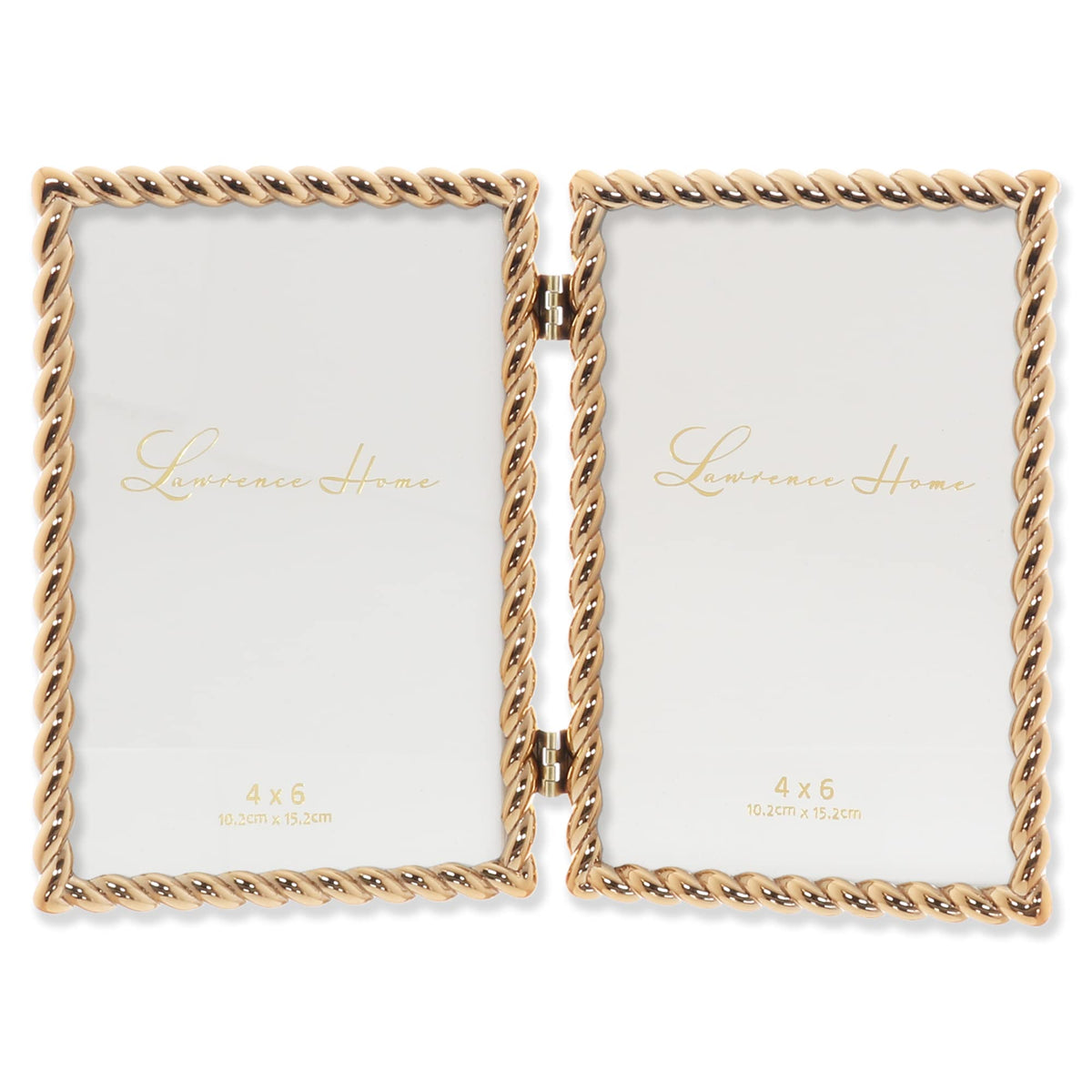 Lawrence Frames 4x6 Golden Rope Picture Frame (712046)