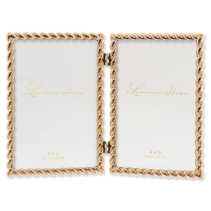 Lawrence Frames 4x6 Golden Rope Picture Frame (712046)