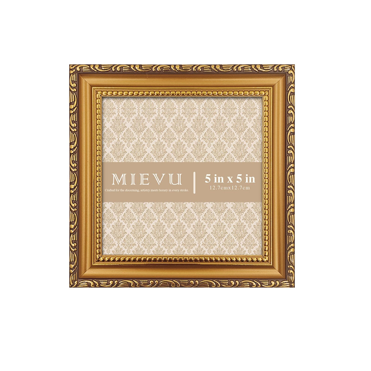 8x10 Picture Frame Gold, Ornate Vintage Photo Frame, Wall or Tabletop