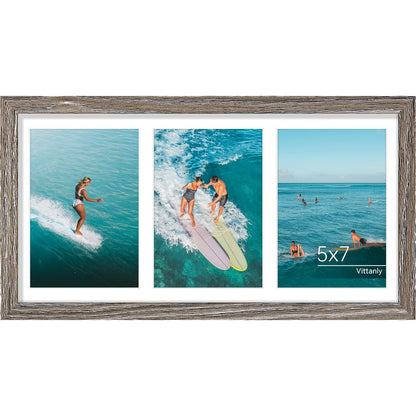 Vittanly 11x14 Collage Picture Frame for Wall Mounting, Black