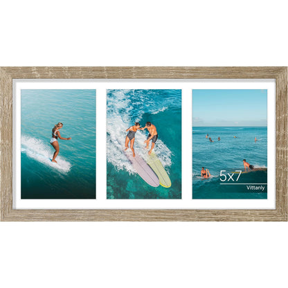 Vittanly 11x14 Collage Picture Frame for Wall Mounting, Black