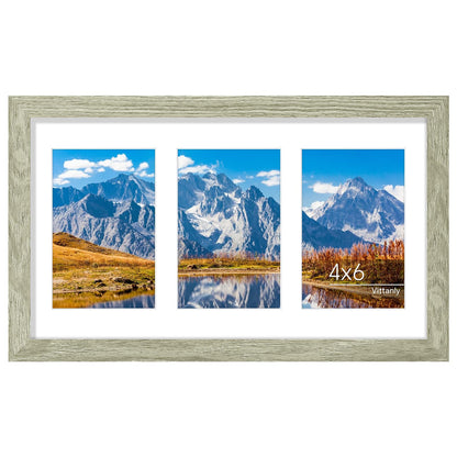 Vittanly 11x14 Collage Picture Frame for Wall Mounting, Black