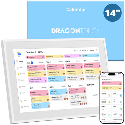 Dragon Touch 10.1'' WiFi Digital Picture Frame