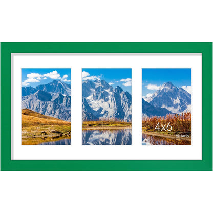 Vittanly 11x14 Collage Picture Frame for Wall Mounting, Black
