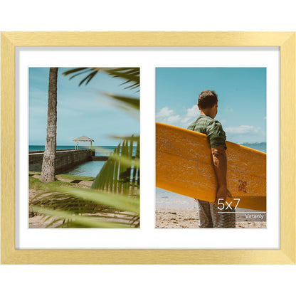Vittanly 11x14 Collage Picture Frame for Wall Mounting, Black