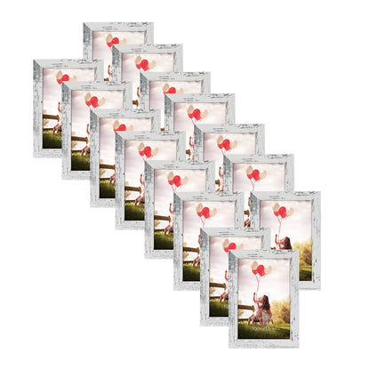 HORLIMER 8x10 Picture Frame Set of 15, Black Picture Frames Display 8 by 10 Photo for Wall or Tabletop