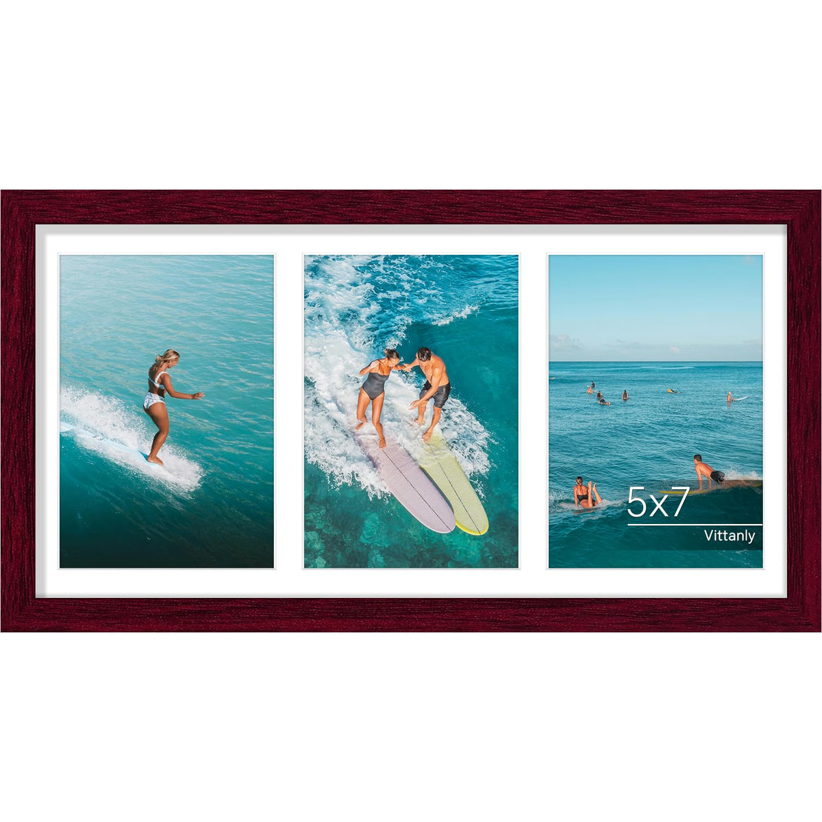 Vittanly 11x14 Collage Picture Frame for Wall Mounting, Black