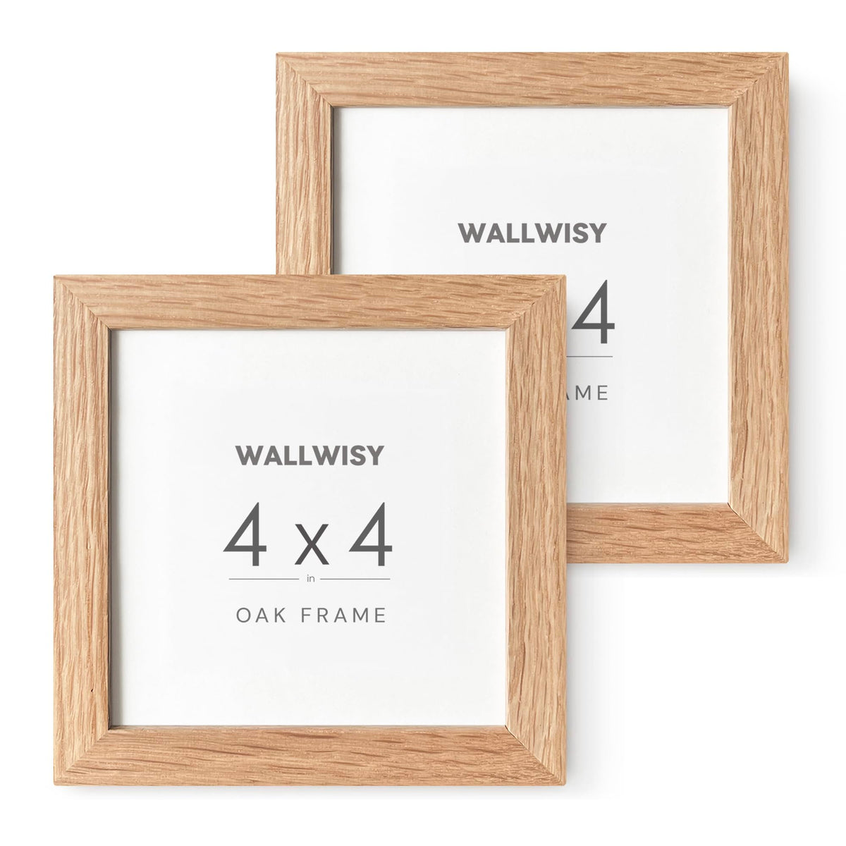 5x7 Picture Frame, Solid Oak Wood 5x7 Photo Frame with Mat to 4x6