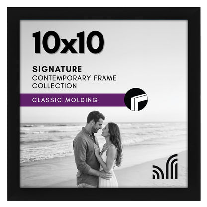 Americanflat 11x17 Picture Frame - Engineered Wood - Black