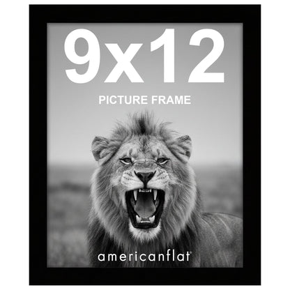 Americanflat 11x17 Picture Frame - Engineered Wood - Black