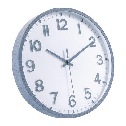 Wall Clocks Battery Operated 8 inch Modern Wall Clock,Silent Non Ticking Wall Clock for Living Room Bedroom Kitchen Office Classroom Decor (Black Gold)