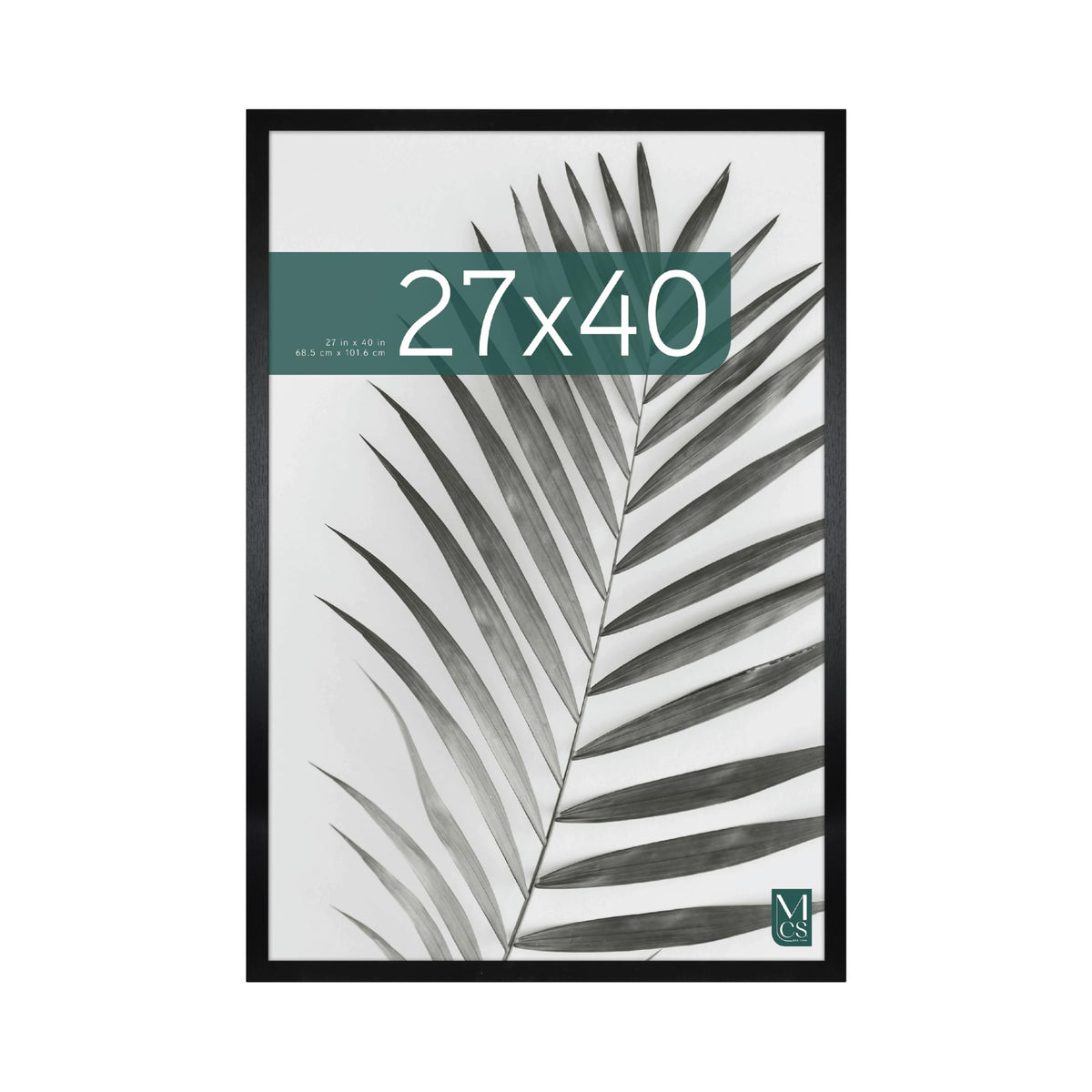 MCS Studio Gallery Poster Frame, 16x20, Walnut Woodgrain