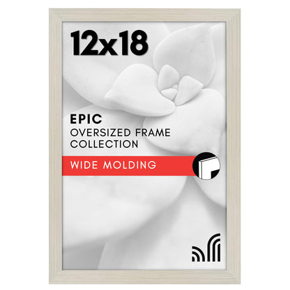 Americanflat 16x20 Poster Frame - Engineered Wood - Black