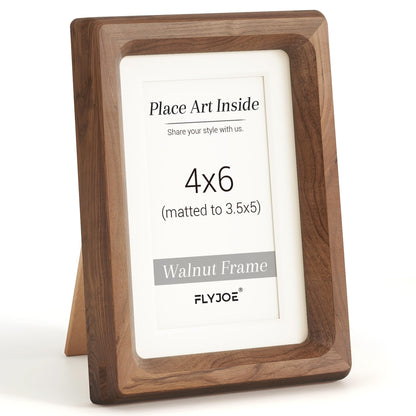 Picture Frame, USA-Sourced Hardwood Photo Frame, Walnut, 11x14