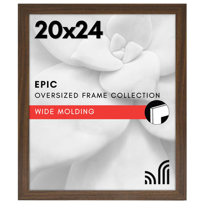 Americanflat 16x20 Poster Frame - Engineered Wood - Black