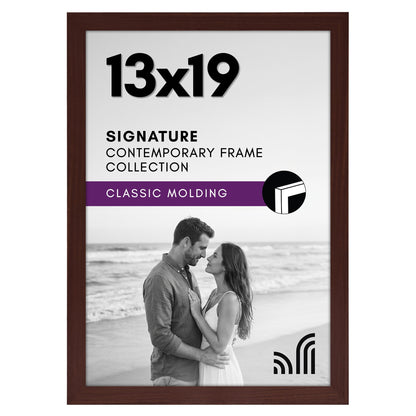 Americanflat 11x17 Picture Frame - Engineered Wood - Black