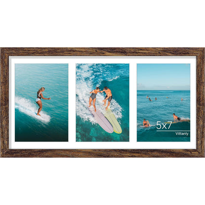 Vittanly 11x14 Collage Picture Frame for Wall Mounting, Black