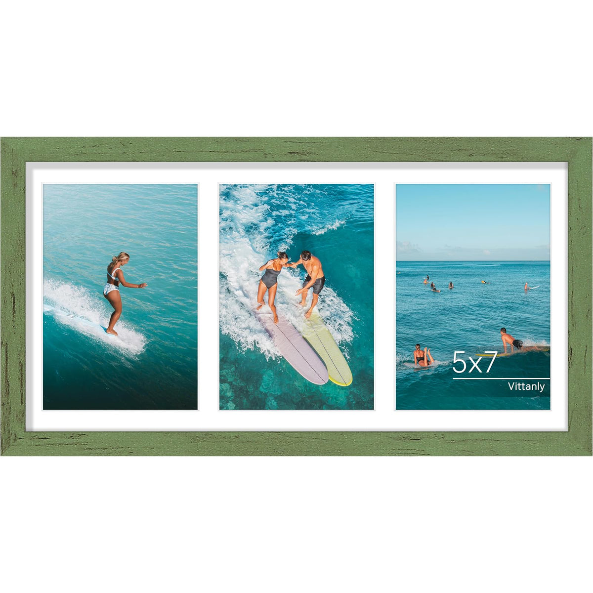 Vittanly 11x14 Collage Picture Frame for Wall Mounting, Black