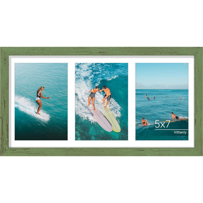 Vittanly 11x14 Collage Picture Frame for Wall Mounting, Black