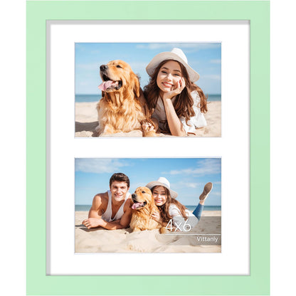 Vittanly 11x14 Collage Picture Frame for Wall Mounting, Black