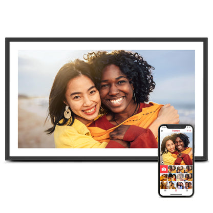 Frameo 15.6" Digital Picture Frame WiFi, Large Display Digital Photo Frame