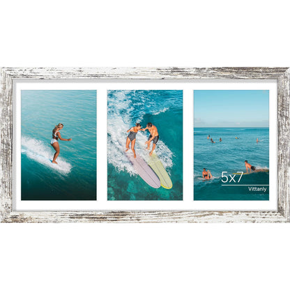 Vittanly 11x14 Collage Picture Frame for Wall Mounting, Black