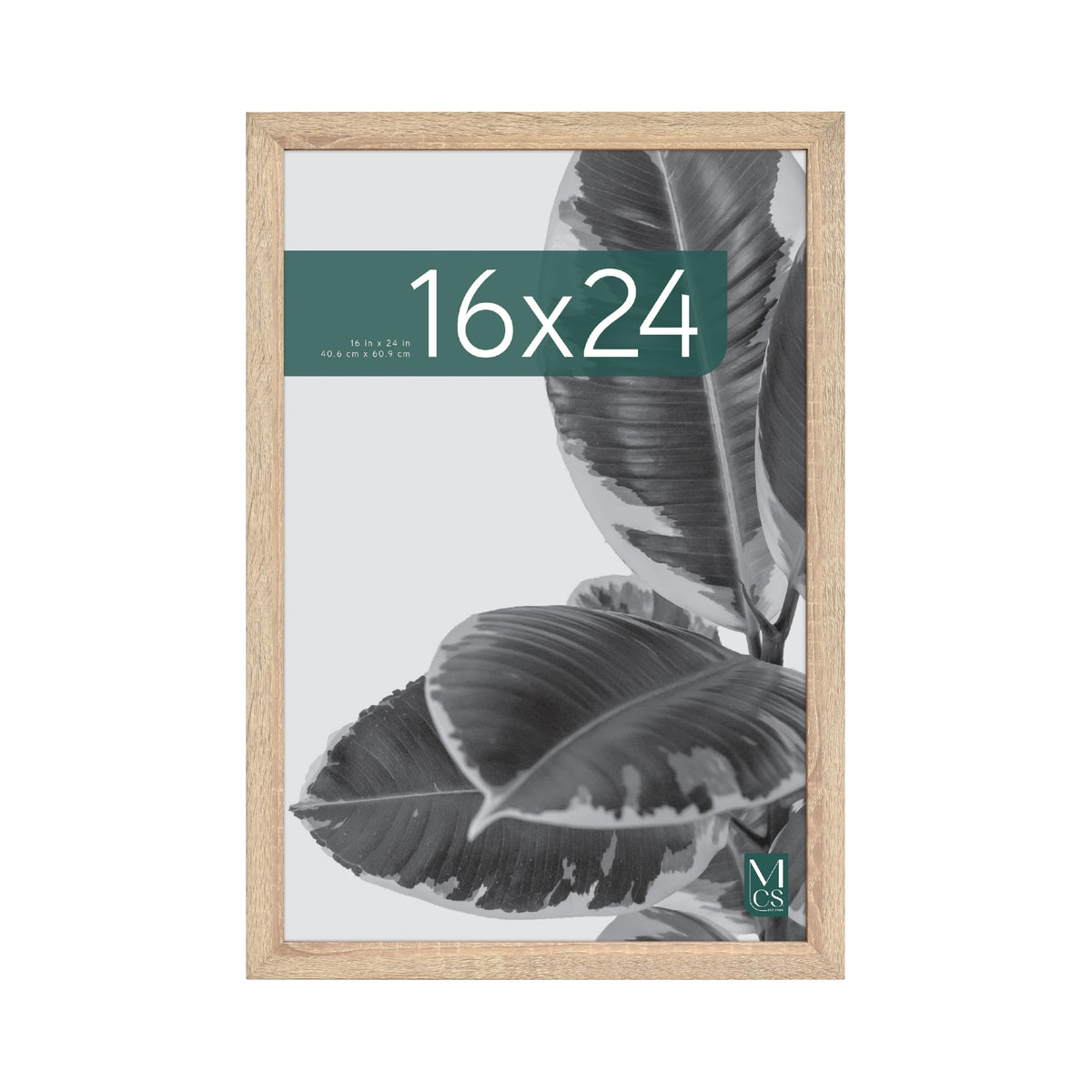 MCS Studio Gallery Poster Frame, 16x20, Walnut Woodgrain