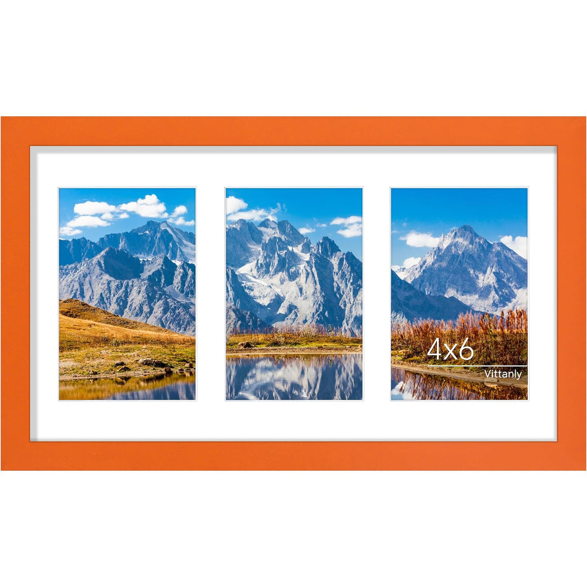 Vittanly 11x14 Collage Picture Frame for Wall Mounting, Black