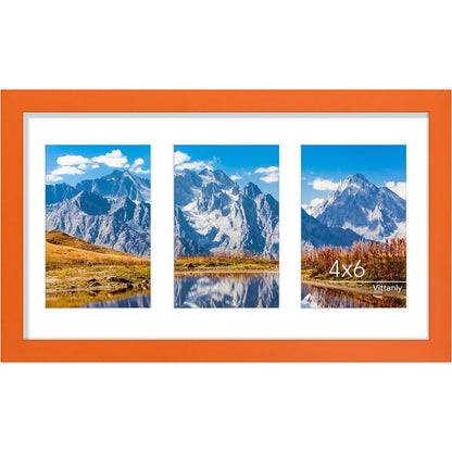 Vittanly 11x14 Collage Picture Frame for Wall Mounting, Black