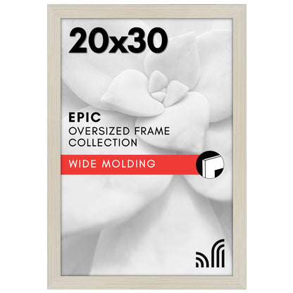 Americanflat 16x20 Poster Frame - Engineered Wood - Black