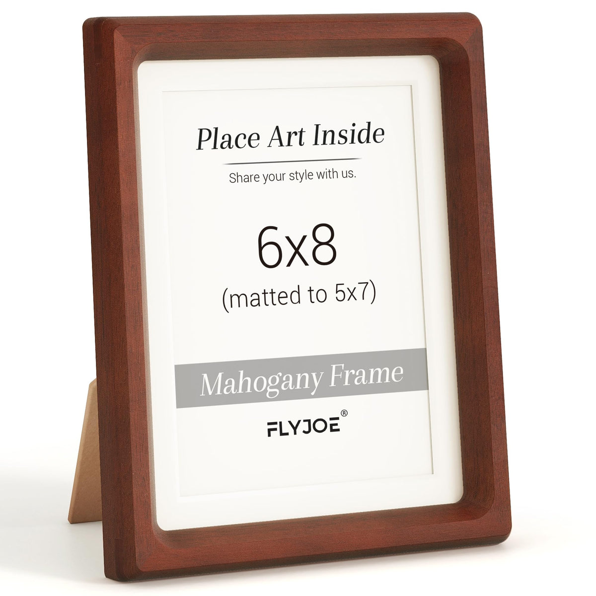 Picture Frame, USA-Sourced Hardwood Photo Frame, Walnut, 11x14