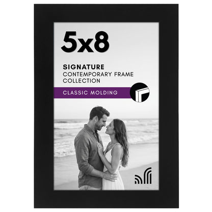 Americanflat 11x17 Picture Frame - Engineered Wood - Black