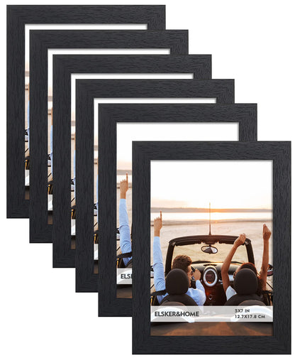 ELSKER&HOME 8.5x11 Picture Frame Certificate Document Frame 6 Pack Glass