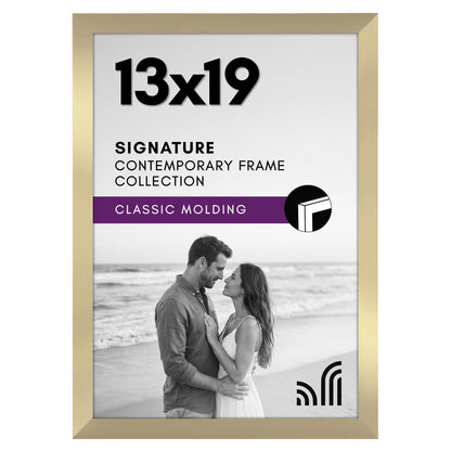 Americanflat 11x17 Picture Frame - Engineered Wood - Black