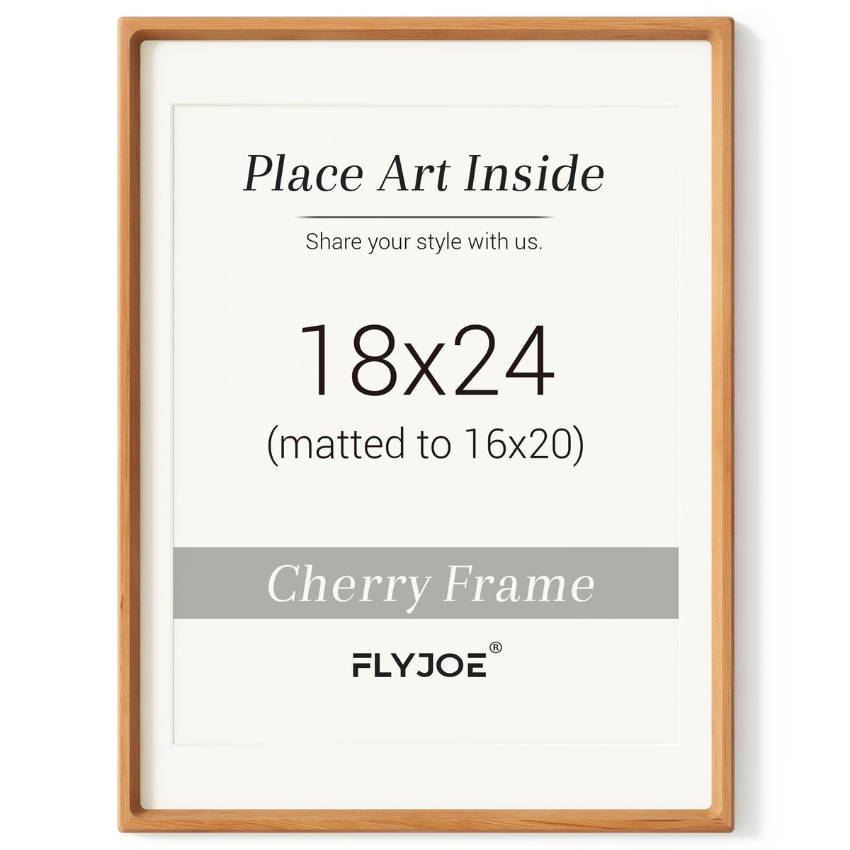Picture Frame, USA-Sourced Hardwood Photo Frame, Walnut, 11x14