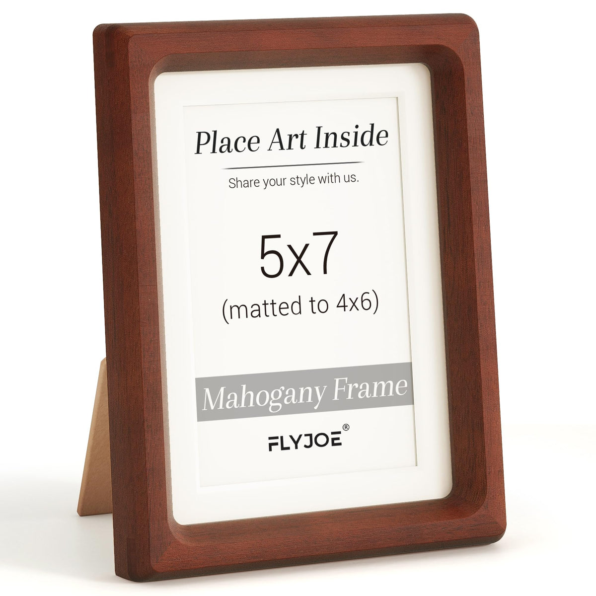 Picture Frame, USA-Sourced Hardwood Photo Frame, Walnut, 11x14