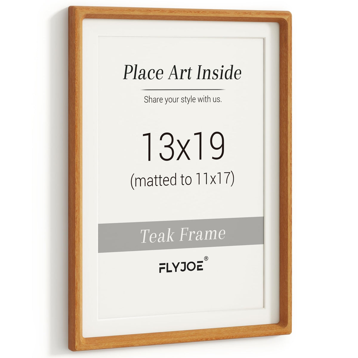 Picture Frame, USA-Sourced Hardwood Photo Frame, Walnut, 11x14