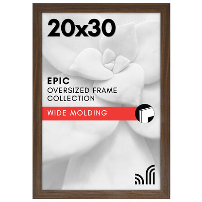 Americanflat 16x20 Poster Frame - Engineered Wood - Black