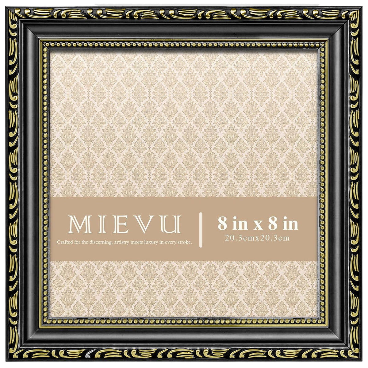 8x10 Picture Frame Gold, Ornate Vintage Photo Frame, Wall or Tabletop