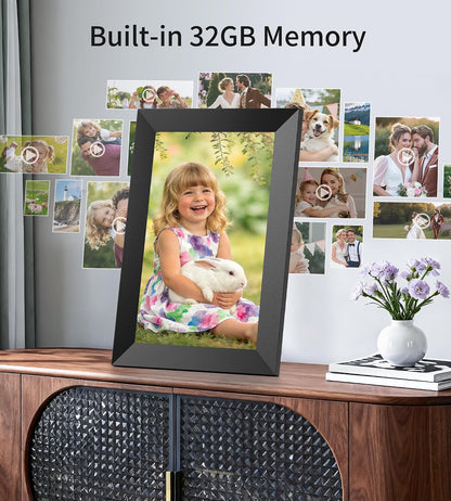 Uhale Digital Picture Frame 10.1" WiFi Electronic Photo Frames 32GB Storage