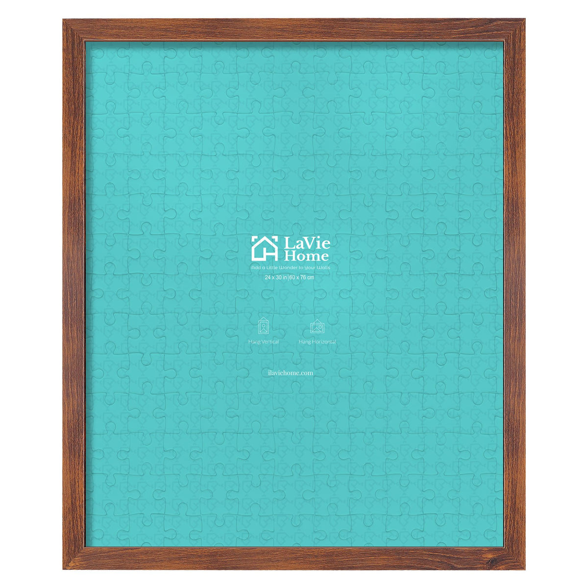 LaVie Home 14x18 Picture Frame Black Poster Frame,Display Pictures 12x16 with Mat or 14x18 Without Mat, Stable and Sturdy Frame and Polished Plexiglass, Horizontal and Vertical Format of The Walls