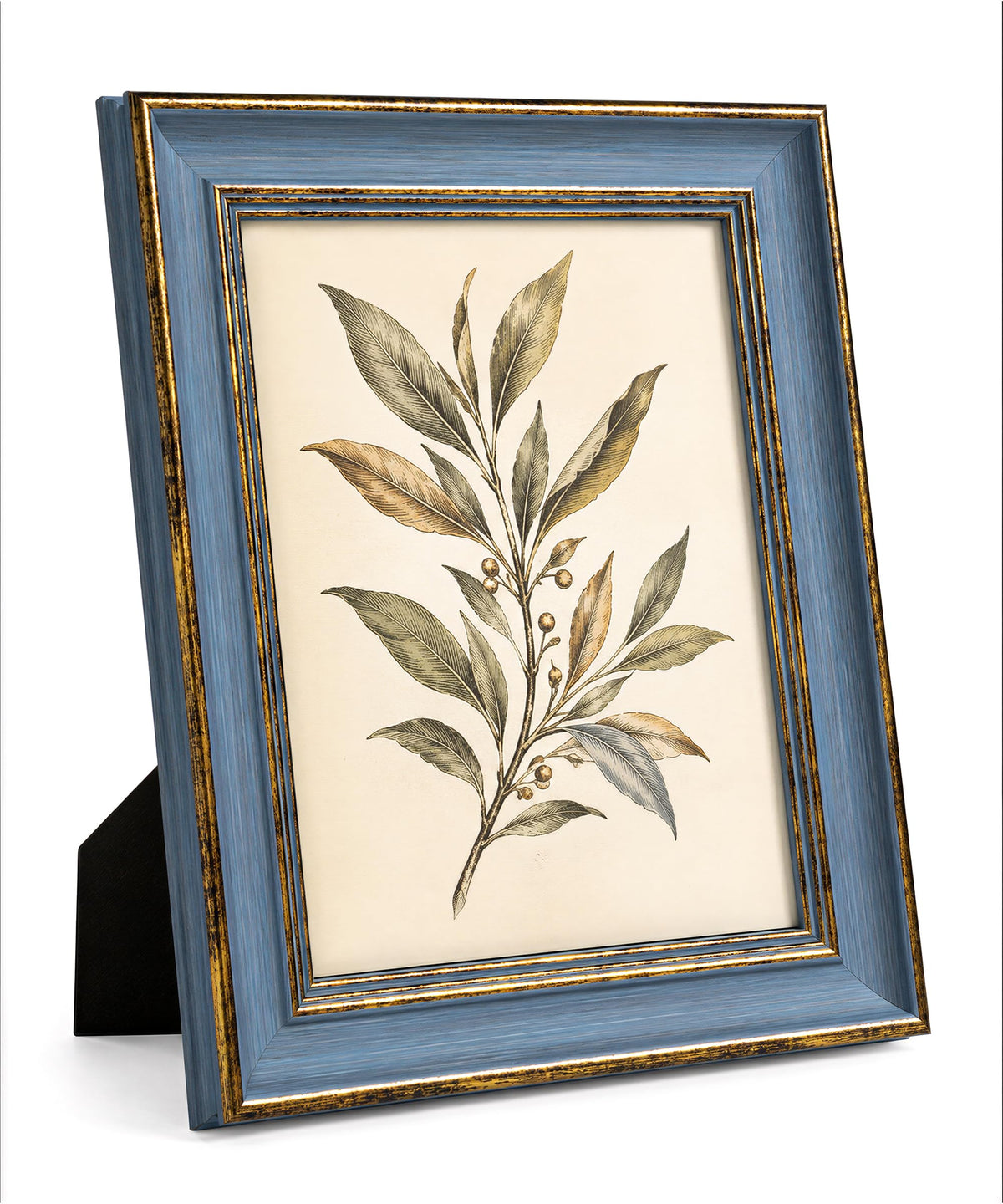 Afuly Vintage 8x10 Picture Frame Antique White Gold Photo Frame