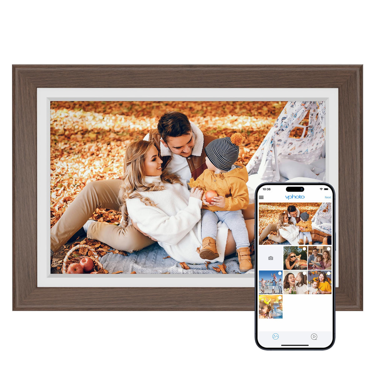 Dragon Touch 10.1'' WiFi Digital Picture Frame