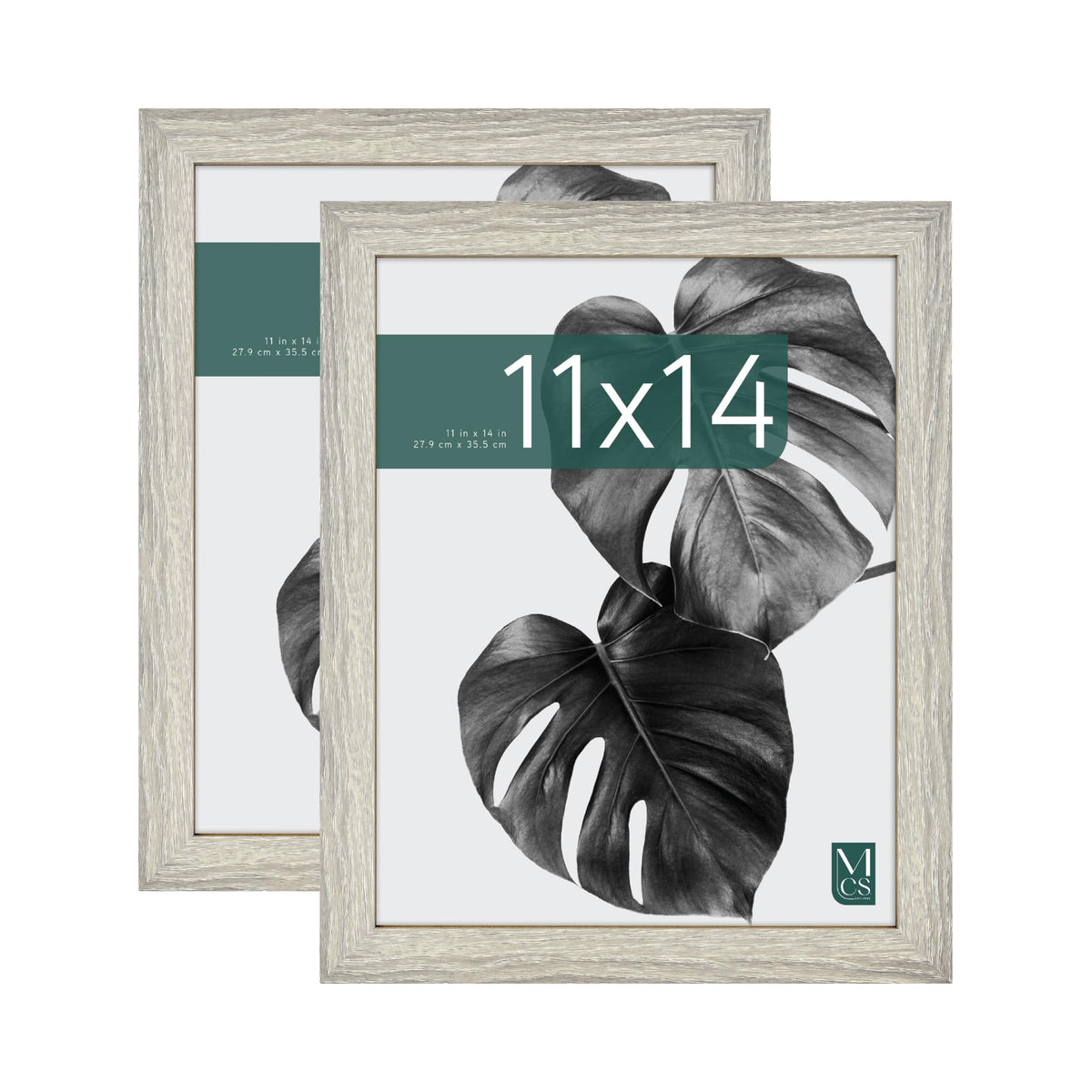 MCS Studio Gallery Poster Frame, 16x20, Walnut Woodgrain