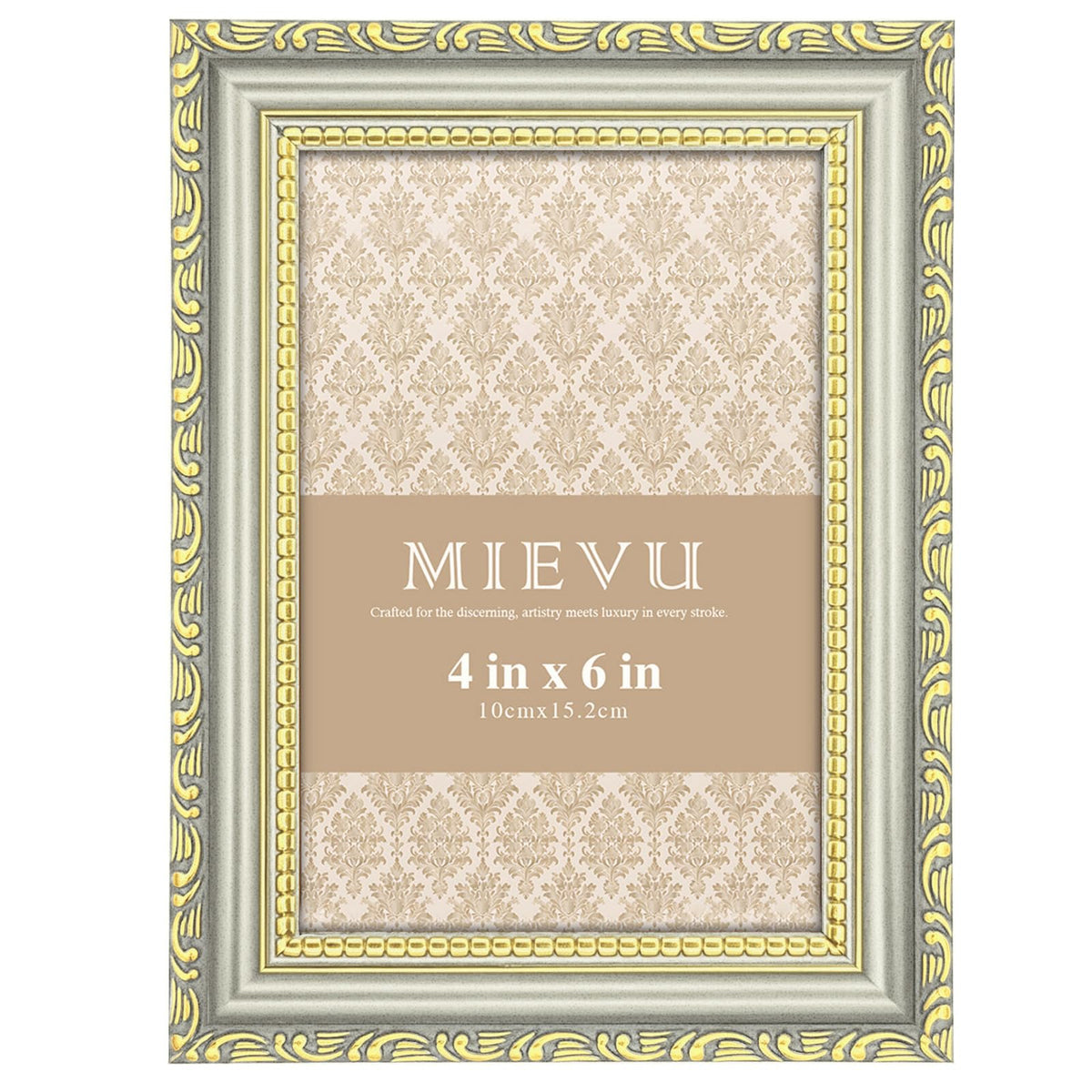 8x10 Picture Frame Gold, Ornate Vintage Photo Frame, Wall or Tabletop
