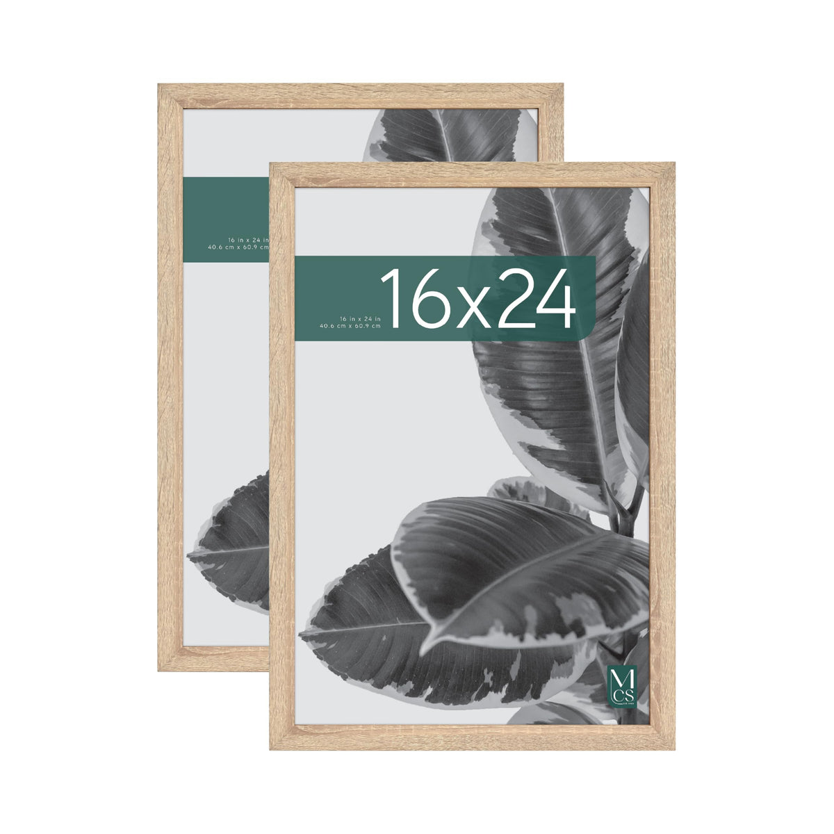 MCS Studio Gallery Poster Frame, 16x20, Walnut Woodgrain