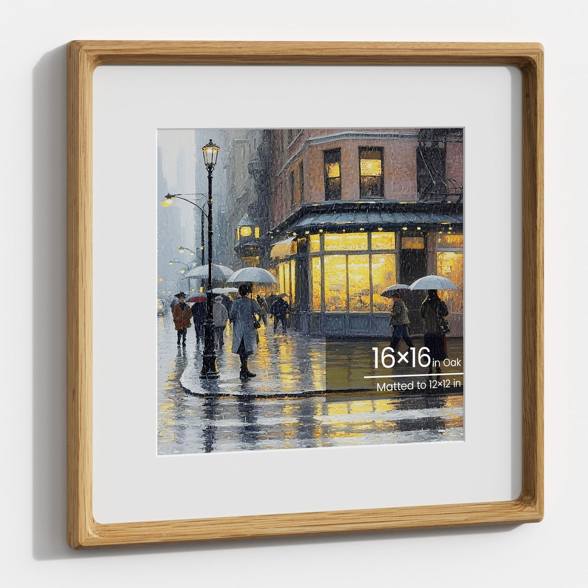 11x14 Picture Frame, Walnut Wooden Picture Frames for Wall Matted 8x10