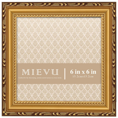 8x10 Picture Frame Gold, Ornate Vintage Photo Frame, Wall or Tabletop
